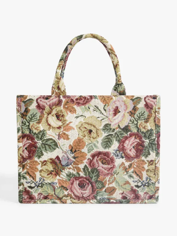 Floral Pattern Tote Bag