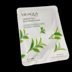 bioaqua green tea moisturizing face mask – hydrating & soothing sheet mask