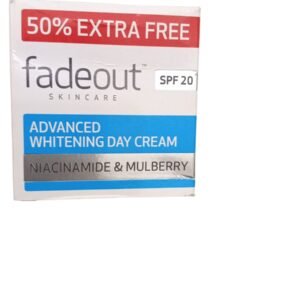 fade out advanced whitening day cream spf 20 – niacinamide & mulberry brightening cream